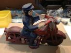 Hubley Motorcycle Patrol Jouet en fonte de couleur, Maison et Meubles, Enlèvement ou Envoi