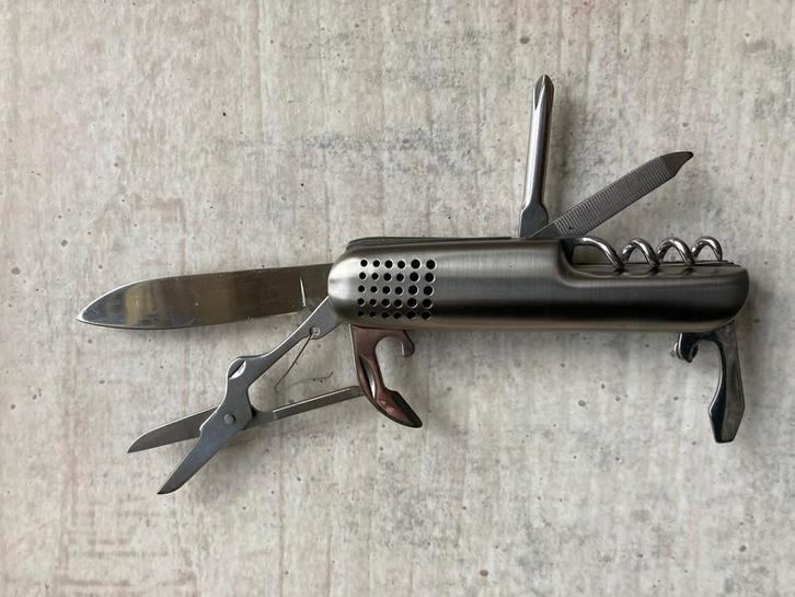 ZAKMES METAAL KLEINE MULTITOOLS NIEUW, Caravans en Kamperen, Kampeergereedschap, Nieuw, Ophalen of Verzenden