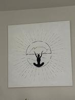 Canvas 1m op 1m, Antiek en Kunst, Kunst | Schilderijen | Abstract, Ophalen