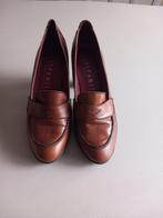 Hispanitas Loafers met hak Vintage/ Leder, Bruin, Zo goed als nieuw, Ophalen, Hispanitas