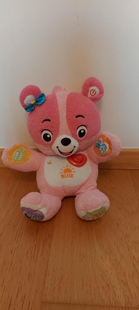 Nina, interactieve knuffelbeer in nette staat, Kinderen en Baby's, Speelgoed | Knuffels en Pluche, Zo goed als nieuw, Ophalen