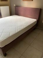 BOXSPRING 160x200, Ophalen of Verzenden, Gebruikt, Bruin