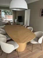 Obumex eiken tafel  2,3m op 1,2m, Ophalen, Zo goed als nieuw