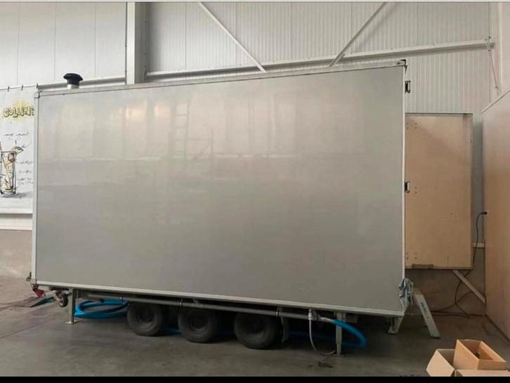 Delvan aanhangwagen 3 assen 3.5 ton, Auto diversen, Aanhangers en Bagagewagens, Gebruikt, Ophalen