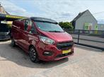 FORD TRANSIT CUSTOM * SPORT * AUT * 185PK * L2 * 26033+BTW, 4 cilinders, 1850 kg, Leder en Stof, Bedrijf