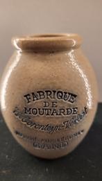 Mosterdpotje, Ophalen