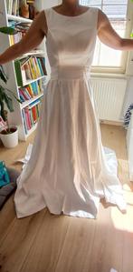 Trouwkleed handgemaakt, Kleding | Dames, Trouwkleding en Trouwaccessoires, Ophalen, Trouwjurk, Wit, Zo goed als nieuw
