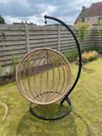 Rotan hangstoel, Jardin & Terrasse, Chaises de jardin, Enlèvement, Comme neuf, Rotin