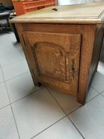 eiken nachtkastje (1 stuk), Ophalen, Gebruikt, 55 tot 70 cm, 45 tot 65 cm