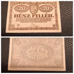 Hungary 20 Filler 1920, Postzegels en Munten, Ophalen of Verzenden
