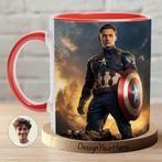 Mug personnalisé Captain America – Univers Marvel et autres, Envoi, Neuf, Céramique, Tasse(s) et/ou soucoupe(s)