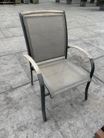 Grijze terras stoelen.. stapelbaar, Ophalen