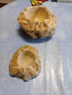 3 cendriers anciens en pierre, Enlèvement ou Envoi