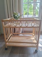 bamboe serveerwagen  vintage, Ophalen of Verzenden
