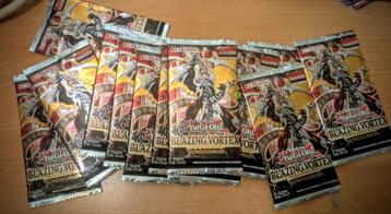 13 Blazing Vortex booster packs english sealed yu gi oh beschikbaar voor biedingen