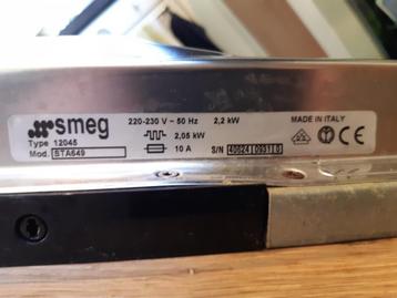 Lave vaisselle smeg pour pièces ou à réparer, Electroménager, Enlèvement, Ne fonctionne pas, Encastré