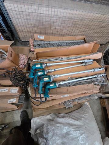 4 Makita machines incl. 2pal.Guardian schroeven op band beschikbaar voor biedingen