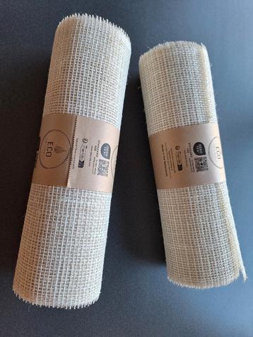 tafelloper. gebroken witte ecostof jute. NIEUW. KOOPJE. beschikbaar voor biedingen