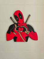 3D geprinte muurdecoratie Deadpool, Verzamelen, Stripfiguren, Ophalen of Verzenden, Superheld, Zo goed als nieuw, Plaatje, Poster of Sticker