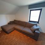 Kwalitatieve hoekzetel 3m29 breed chaise long 170 diep, Huis en Inrichting, Zetels | Complete zithoeken, Gebruikt, Ophalen of Verzenden