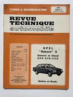 Revue technique Opel Rekord essence et diesel, Ophalen of Verzenden