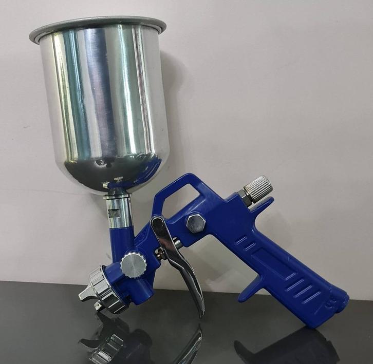 Verfspuitpistool voor compressor, Doe-het-zelf en Bouw, Schildersmaterialen, Zo goed als nieuw, Verfspuit of Verfpomp, Ophalen of Verzenden