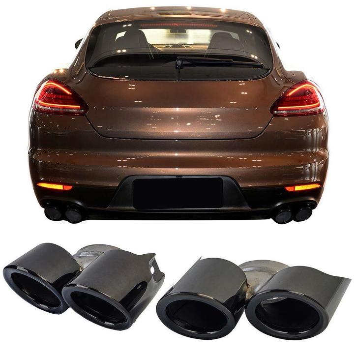 Uitlaat Sierstuk Voor Porsche Panamera 970 Facelift 228KW, Auto diversen, Tuning en Styling, Verzenden