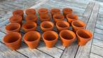 20 terracotta bloempotjes 7 x 6 cm, Tuin en Terras, Ophalen, Terracotta