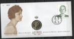 Année 2000 : 2968 - Numisletter : Astrid Reine de Belgique, Timbres & Monnaies, Enlèvement ou Envoi