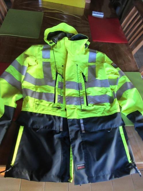 jas reflecterend/veilig, Kleding | Dames, Jassen | Winter, Nieuw, Maat 36 (S), Geel, Ophalen of Verzenden