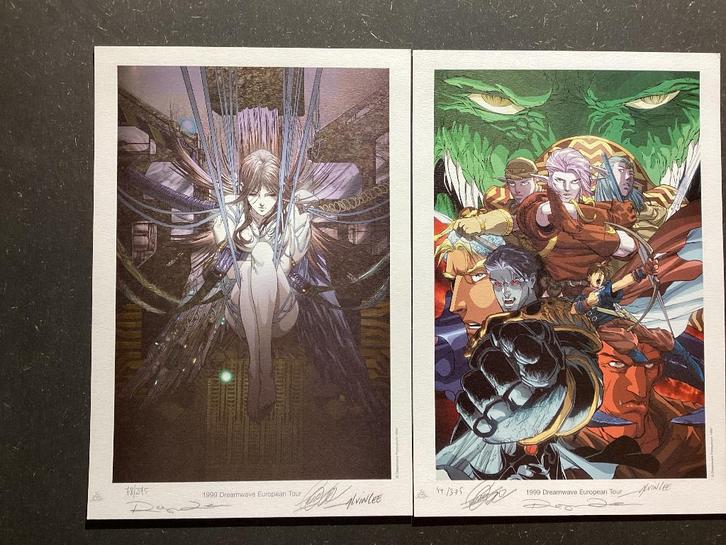 2 gesigneerde prints Alvin Lee, Boeken, Strips | Comics, Nieuw, Verzenden