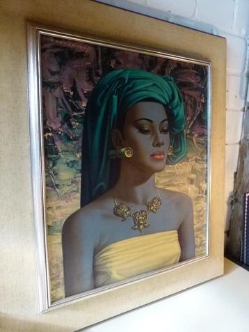 vintage Balinese Girl Tretchikoff 1ste druk  beschikbaar voor biedingen