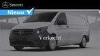 Mercedes-Benz eVito Bestelwagen 66 kWh L3, Auto's, Stof, Zwart, 116 pk, Wit