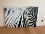 Zebra canvas, Huis en Inrichting, Woonaccessoires | Wanddecoraties, Zo goed als nieuw, Ophalen
