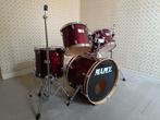 drumstel Mapex V-series (wijnrood) met hardware, Muziek en Instrumenten, Drumstellen en Slagwerk, Ophalen, Gebruikt, Overige merken