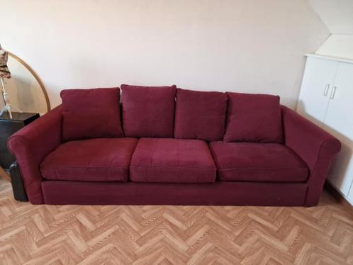 Bordeaux zetel gratis!, Huis en Inrichting, Zetels | Zetels, Zo goed als nieuw, Stof, Ophalen