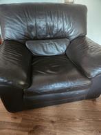 LEREN ZETEL BRUIN, Huis en Inrichting, Ophalen, Gebruikt, Classiek, 150 tot 200 cm