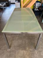 Table à manger en verre, 180 cm, parfait état, 150 à 200 cm, Cinq personnes ou plus, Comme neuf, 50 à 100 cm