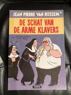De schat van de arme klavers - Jean Pierre Van Rossem, Boeken, Stripverhalen, Ophalen of Verzenden, Zo goed als nieuw, Eén stripboek