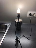 NACHTLAMP / TAFELLAMP  !, Ophalen of Verzenden, Gebruikt, Glas, Nachtlamp