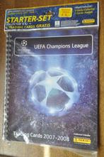 PANINI BINDER TRADING CARDS UEFA CHAMPIONS LEAGUE 2007-2008, Comme neuf, Enlèvement ou Envoi, Plusieurs images