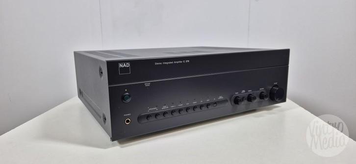 NAD C 370 Versterker | Stereo | 120 Watt | Afstandsbediening, Audio, Tv en Foto, Stereoketens, Refurbished, Overige merken, Ophalen of Verzenden
