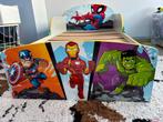 Marvel jongensbed 70x140, Ophalen, Zo goed als nieuw, 140 tot 160 cm, 70 tot 85 cm
