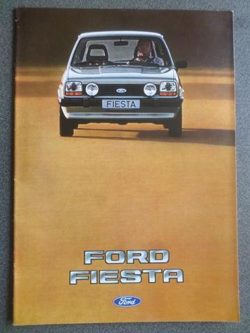 Ford Fiesta & S & Ghia & XR2 Brochure beschikbaar voor biedingen