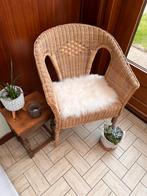 Rotan zeteltje, Huis en Inrichting, Fauteuils, Ophalen, Zo goed als nieuw
