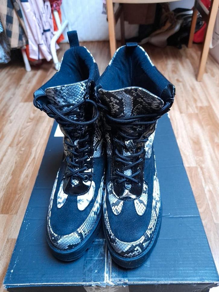 Bottines, Vêtements | Femmes, Chaussures, Comme neuf, Boots et Botinnes, Noir, Enlèvement ou Envoi