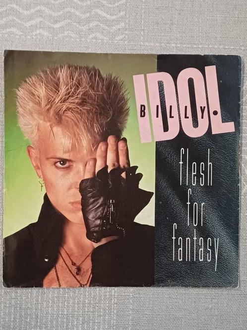 Billy Idol – Flesh For Fantasy  1984  EX, CD & DVD, Vinyles Singles, Utilisé, Single, Pop, 7 pouces, Enlèvement ou Envoi