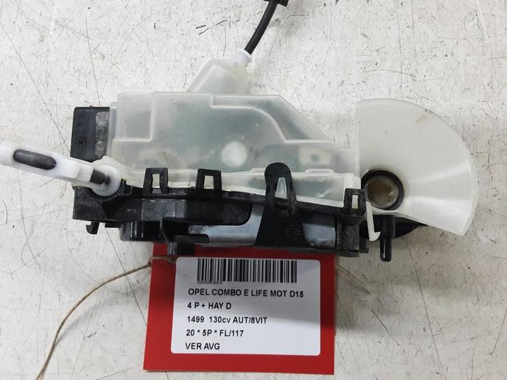 PORTIERSLOT LINKS VOOR Opel Combo Life / Tour (PSA163434), Auto-onderdelen, Carrosserie, Opel, Voor, Links, Gebruikt