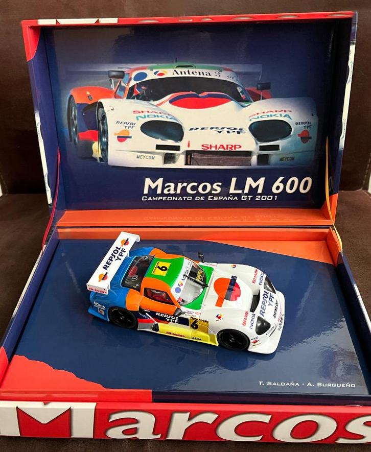 A28 Fly Macros LM 600 Spanish GT Championship 2001‼️, Kinderen en Baby's, Speelgoed | Racebanen, Nieuw, Elektrisch, Verzenden