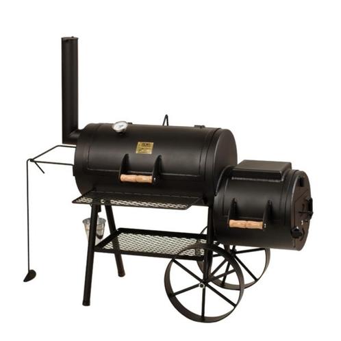 oklahoma Joe's Smoker 16 inch Special bbq grill 6.35 mm dik, Tuin en Terras, Houtskoolbarbecues, Nieuw, Met accessoires, Ophalen of Verzenden